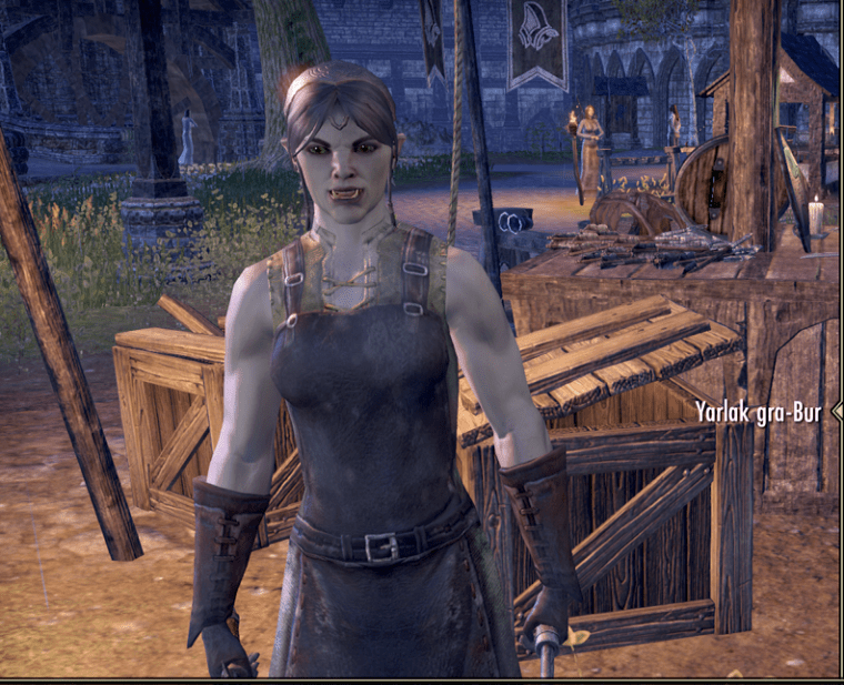 The weaponsmith who sold me - no, swindled me out of 400 coins